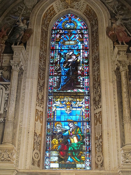 Cappella di Filippo Strozzi - vitráž