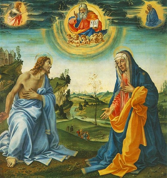 Zjevení Krista Panně Marii