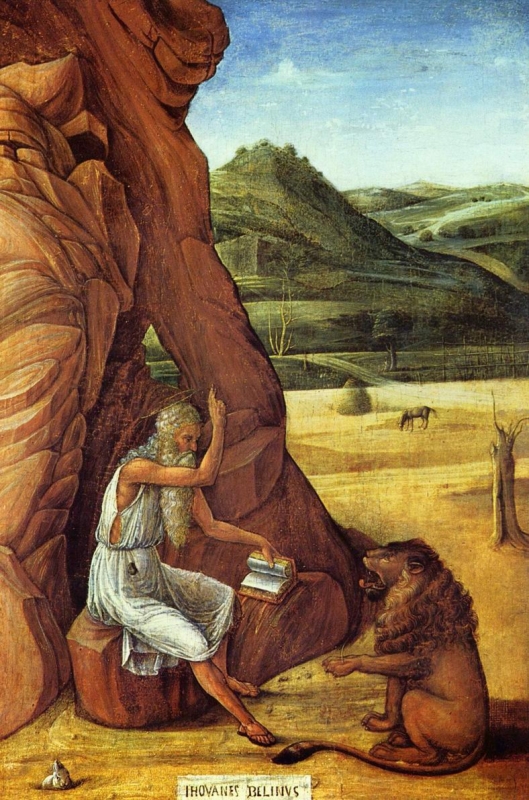 Svatý Jeroným v poušti (1460)
