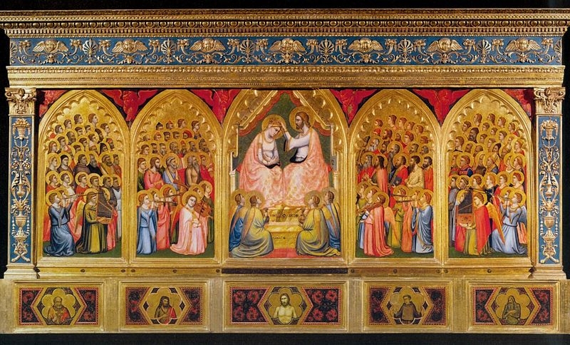Polyptych, Cappella Baroncelli, Florencie