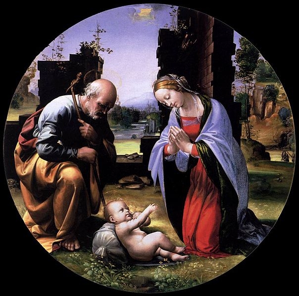 Klanění Kristu dítěti (1499)