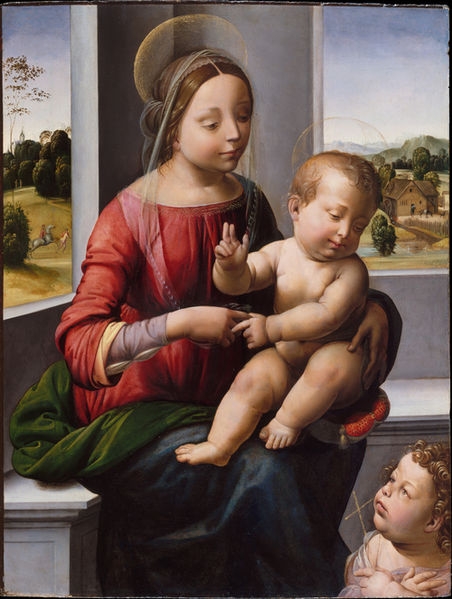 Madona s dítětem a svatým Janem Křtitelem (1497)