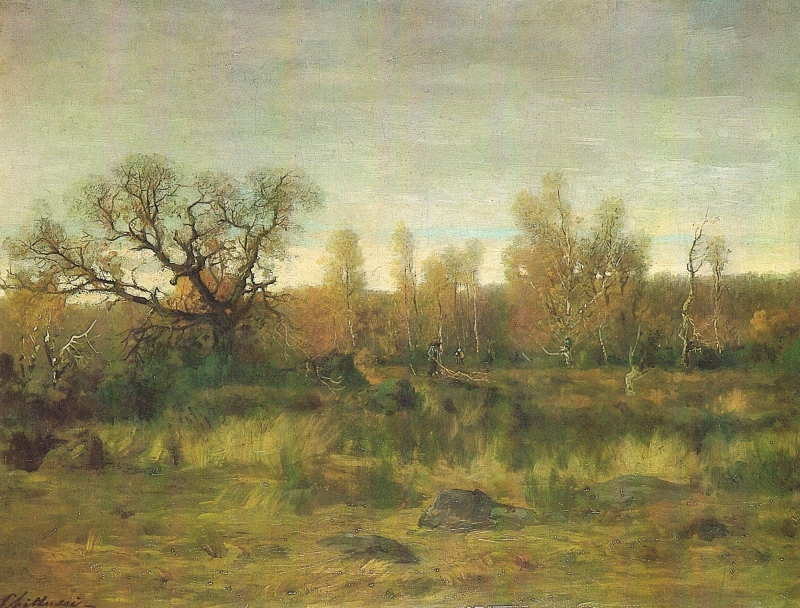 Podzim ve Fontainebleau (1879)