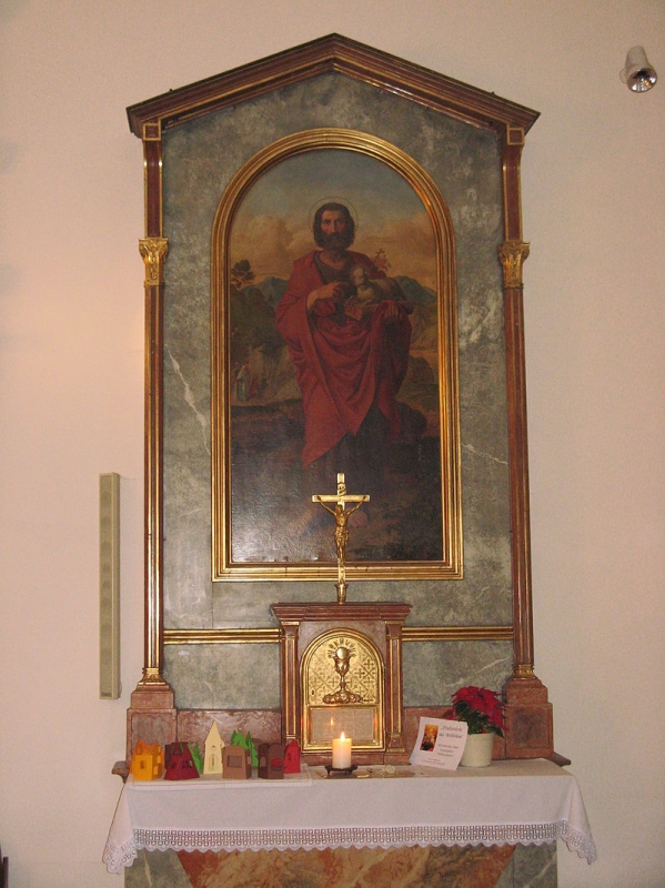 Oltářní obraz se sv. Janem Křtitelem (Altmannsdorfer Kirche, Wien-Meidling)