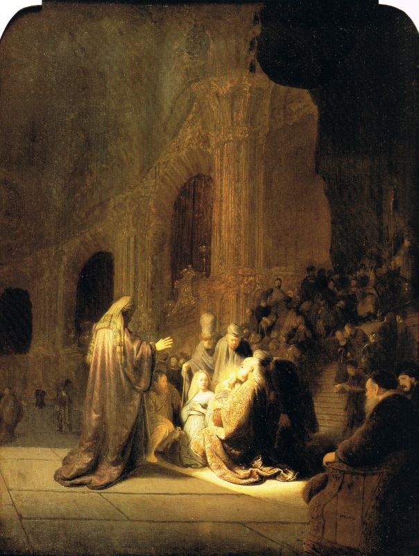 Obětování Ježíše v chrámě (1631)