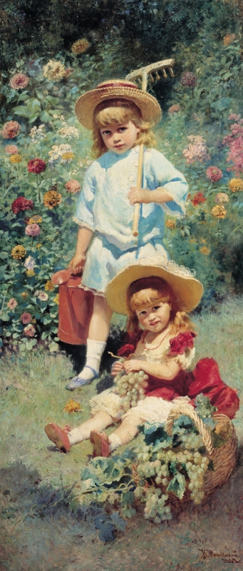 Portrét dětí, 1882