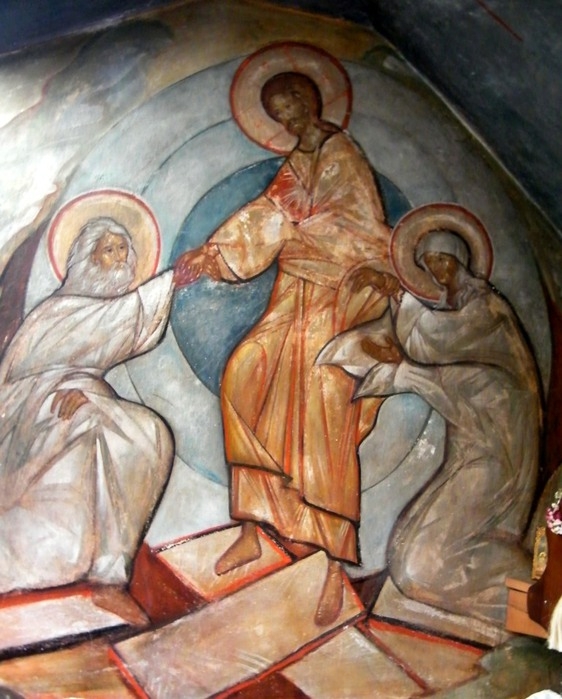 Vzkříšení, freska, Georgij Krug