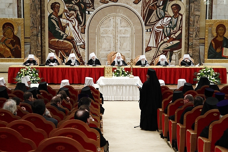 Zasedani Posvatneho synodu RPC