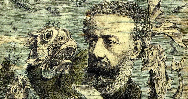 Jules Verne - kolaz