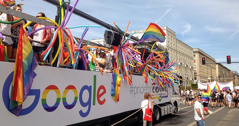 Google a LGBT - ilustracni foto