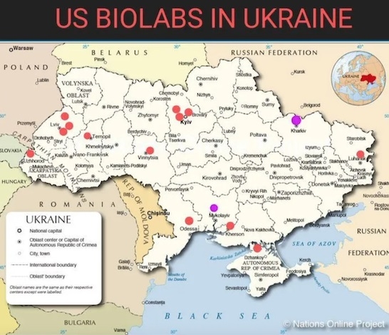 Americke biolaboratore na Ukrajine